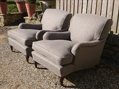 Howard and Sons pair of antique armchairs - Harley model3.jpg